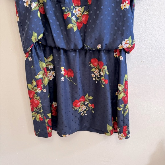 Vintage Juicy Couture Strawberry Silk Dress - Picture 8 of 14